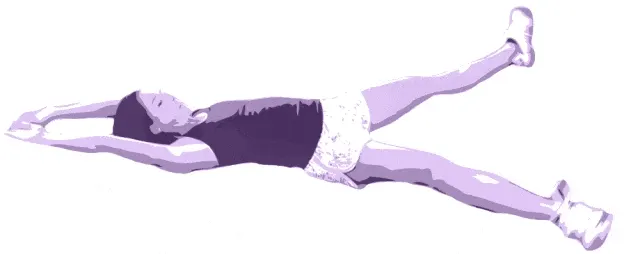 Supine arm elevation